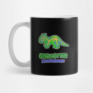 Green Otter Entertainment Logo simple style Mug